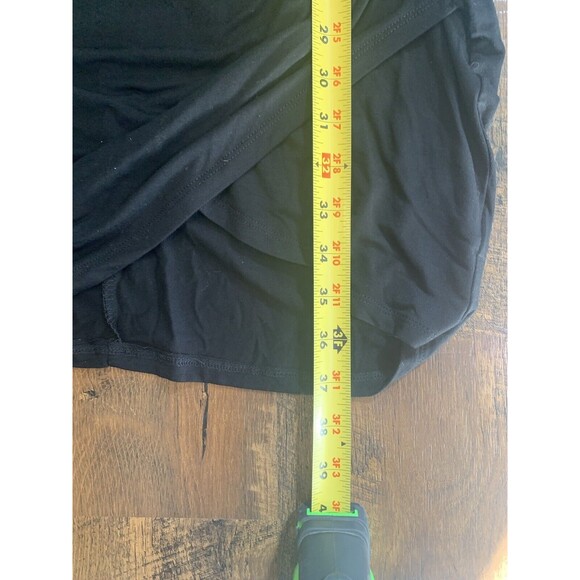 Torrid Dress Women's 1X Black Long Sleeve Midi Super Soft Cinched Bodycon - Picture 5 of 6